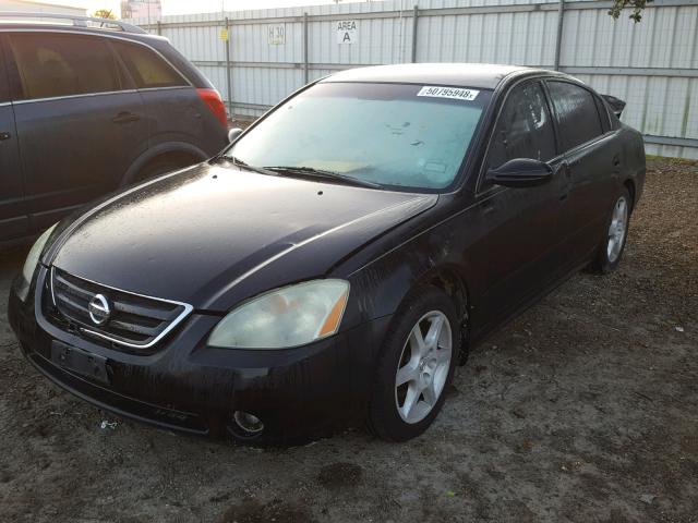 1N4BL11D64C130124 - 2004 NISSAN ALTIMA SE BLACK photo 2