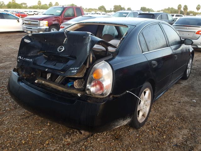 1N4BL11D64C130124 - 2004 NISSAN ALTIMA SE BLACK photo 4