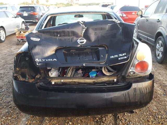 1N4BL11D64C130124 - 2004 NISSAN ALTIMA SE BLACK photo 9