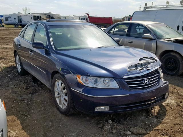 KMHFC46F46A088540 - 2006 HYUNDAI AZERA SE BLUE photo 1