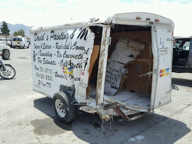 16HCB10175A012838 - 2005 UTILITY TRAILER WHITE photo 4