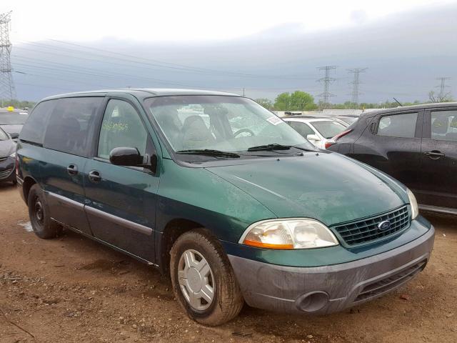 2FMZA50402BA04356 - 2002 FORD WINDSTAR L GREEN photo 1