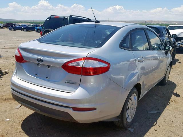 3FADP4AJ1FM203468 - 2015 FORD FIESTA S SILVER photo 4