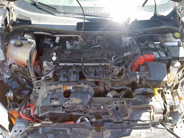 3FADP4AJ1FM203468 - 2015 FORD FIESTA S SILVER photo 7