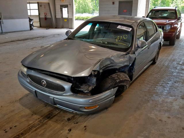 1G4HP54K434140570 - 2003 BUICK LESABRE CU BLUE photo 2