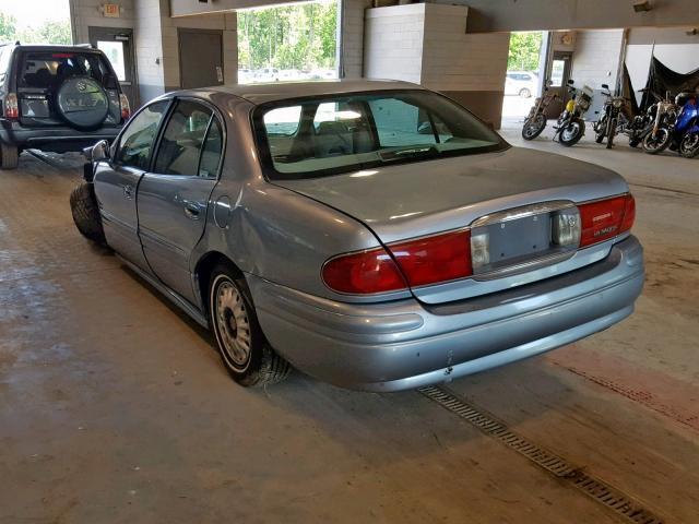 1G4HP54K434140570 - 2003 BUICK LESABRE CU BLUE photo 3