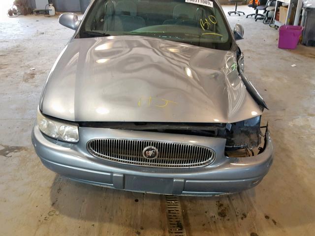 1G4HP54K434140570 - 2003 BUICK LESABRE CU BLUE photo 7