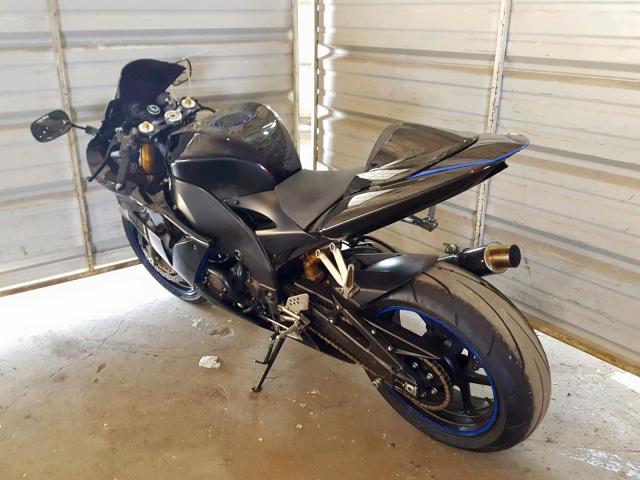 JKAZXCC145A027187 - 2005 KAWASAKI NINJA ZX 1 BLACK photo 3