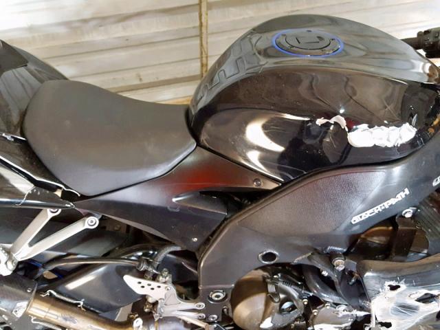 JKAZXCC145A027187 - 2005 KAWASAKI NINJA ZX 1 BLACK photo 5