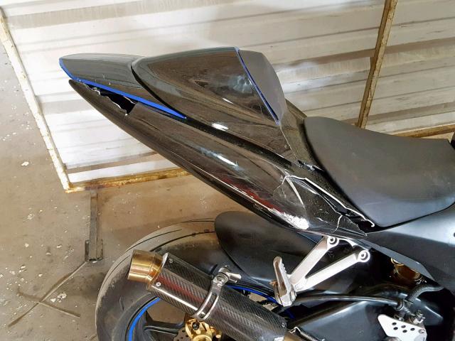 JKAZXCC145A027187 - 2005 KAWASAKI NINJA ZX 1 BLACK photo 6