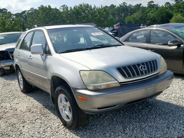 JTJGF10U730154521 - 2003 LEXUS RX 300 SILVER photo 1