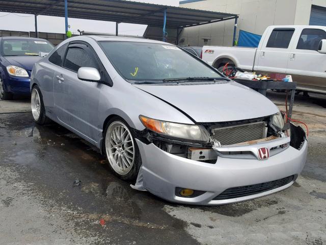 2HGFG215X8H702590 - 2008 HONDA CIVIC SI SILVER photo 1