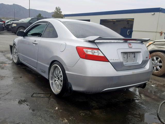 2HGFG215X8H702590 - 2008 HONDA CIVIC SI SILVER photo 3