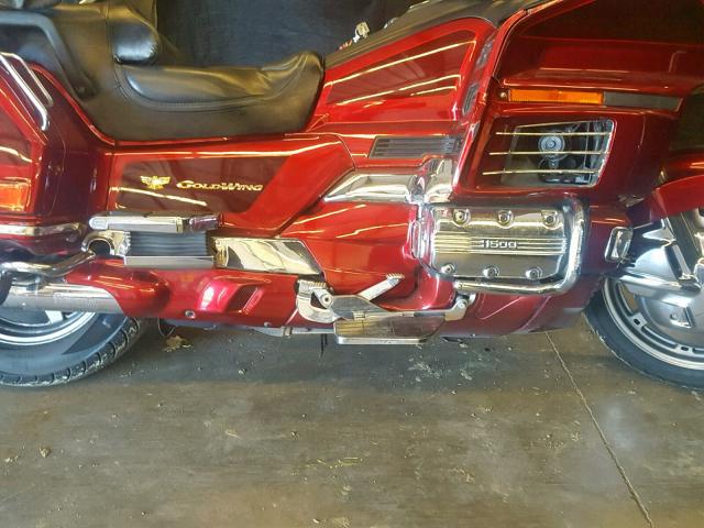 1HFSC2230YA203730 - 2000 HONDA GL1500 SE1 RED photo 7