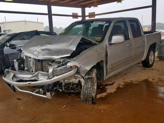 1GCDSCDE8A8126791 - 2010 CHEVROLET COLORADO L SILVER photo 2
