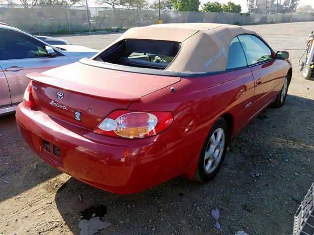 2T1FF28P03C602297 - 2003 TOYOTA CAMRY SOLARA SE  photo 4