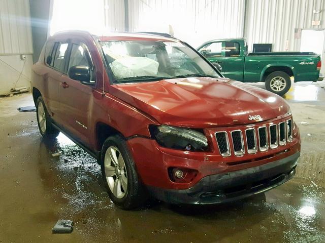 1J4NT1FA9BD137723 - 2011 JEEP COMPASS SP 勃艮第红 照片 1