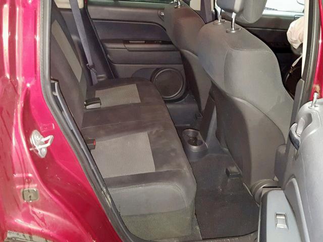 1J4NT1FA9BD137723 - 2011 JEEP COMPASS SP 勃艮第红 照片 6