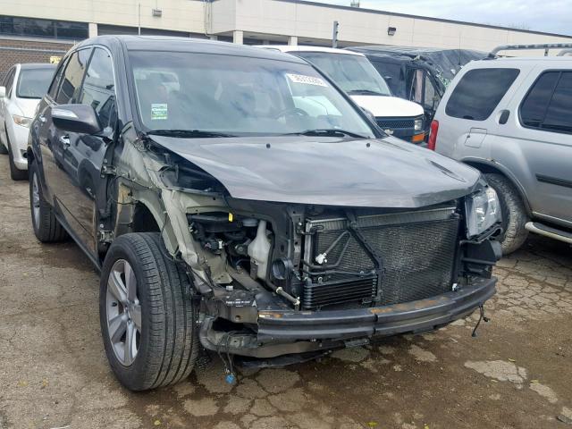 2HNYD2H6XBH550004 - 2011 ACURA MDX TECHNO GRAY photo 1