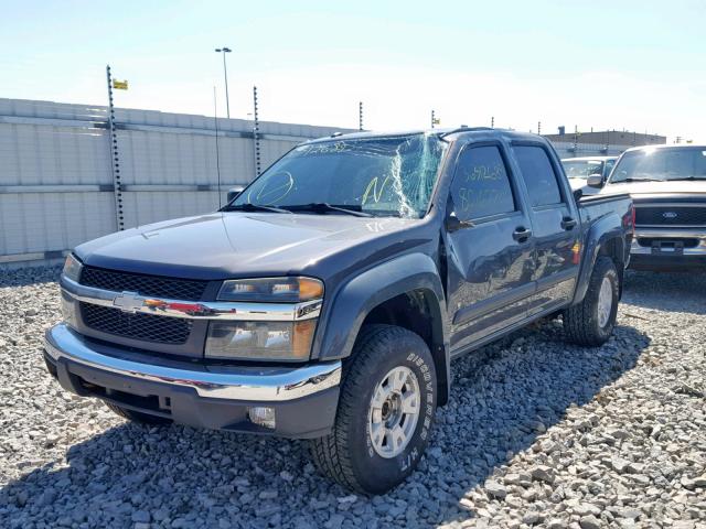 1GCDT13E188174758 - 2008 CHEVROLET COLORADO GRAY photo 2