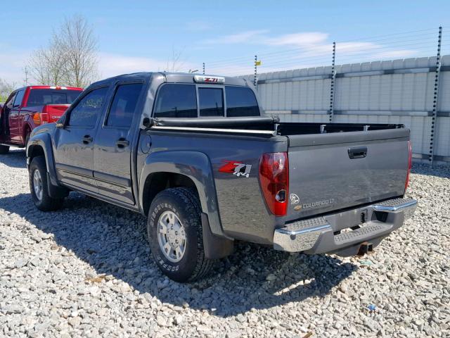 1GCDT13E188174758 - 2008 CHEVROLET COLORADO GRAY photo 3