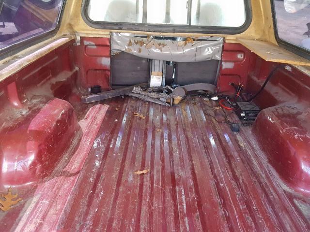 1FTCR10A2TUD39647 - 1996 FORD RANGER RED photo 6