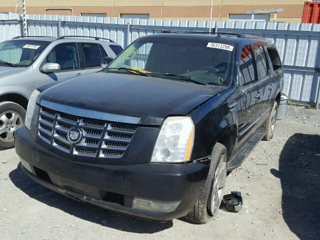 1GYFK66818R111405 - 2008 CADILLAC ESCALADE E BLACK photo 2