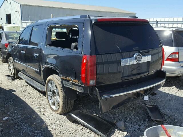 1GYFK66818R111405 - 2008 CADILLAC ESCALADE E BLACK photo 3