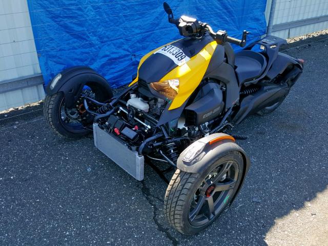 3JB2FEF47KJ000595 - 2019 CAN-AM RYKER BLACK photo 2