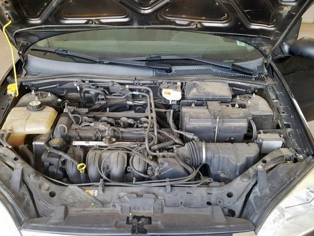 1FAFP34N36W219270 - 2006 FORD FOCUS ZX4 BLACK photo 7