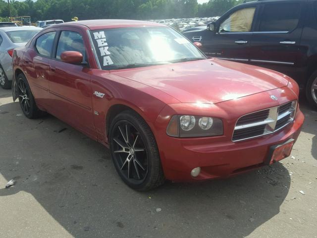 2B3CA3CV5AH287482 - 2010 DODGE CHARGER SX RED photo 1