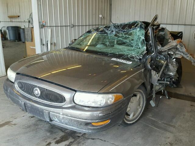 1G4HP54K3Y4206128 - 2000 BUICK LESABRE CU BROWN photo 2