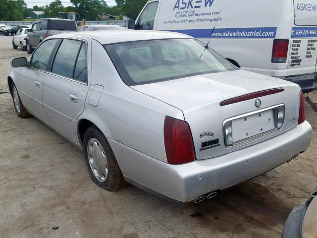 1G6KE57Y7YU299979 - 2000 CADILLAC DEVILLE DH SILVER photo 3