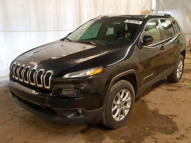 1C4PJMCB5FW535122 - 2015 JEEP CHEROKEE L BLACK photo 2