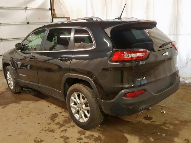 1C4PJMCB5FW535122 - 2015 JEEP CHEROKEE L BLACK photo 3