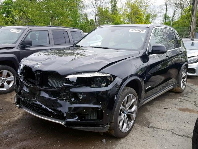 5UXKT0C59J0W04055 - 2018 BMW X5 XDR40E BLACK photo 2