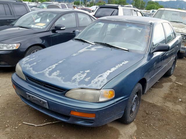 4T1BG12K4TU714344 - 1996 TOYOTA CAMRY DX GREEN photo 2