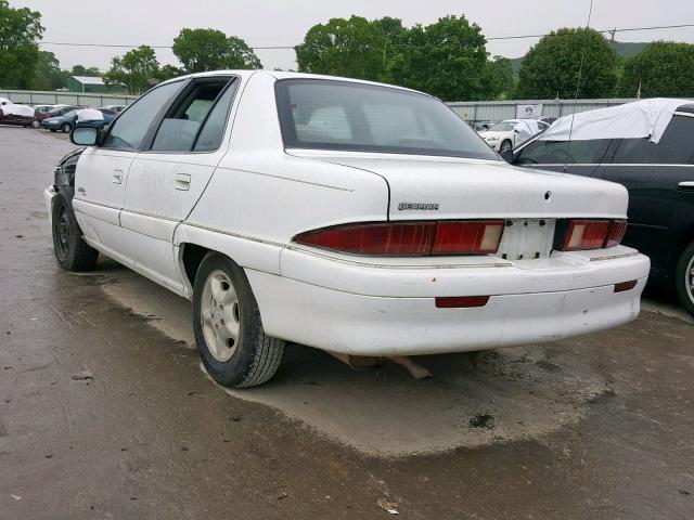 1G4NJ52T4VC442806 - 1997 BUICK SKYLARK CU WHITE photo 3