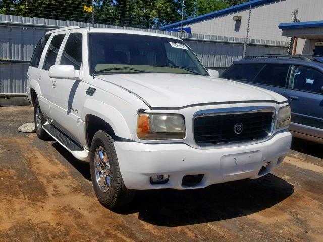 1GYEK63R3YR219128 - 2000 CADILLAC ESCALADE L WHITE photo 1