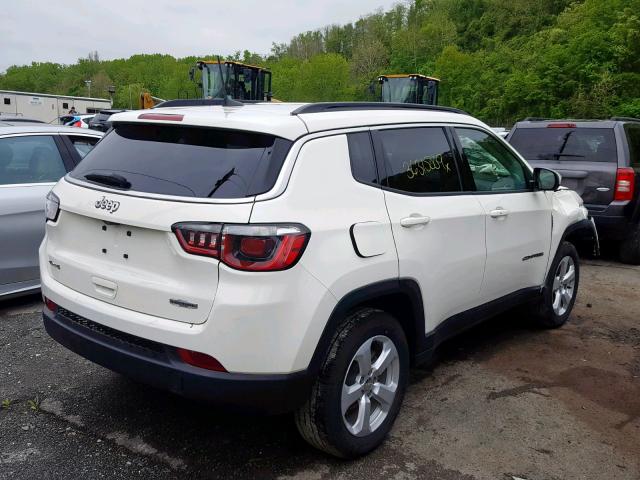 3C4NJDBB9HT688748 - 2017 JEEP COMPASS LA WHITE photo 4