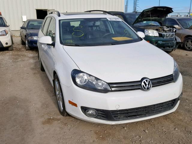 3VWTL8AJ6AM660419 - 2010 VOLKSWAGEN JETTA TDI WHITE photo 1