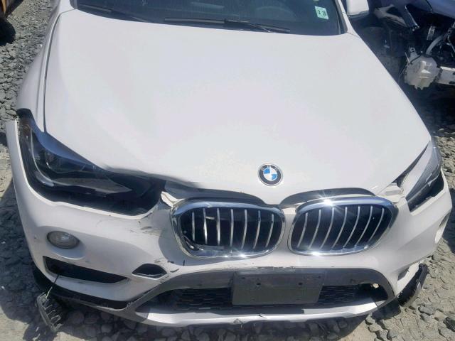 WBXHT3C36G5E47307 - 2016 BMW X1 XDRIVE2 WHITE photo 7