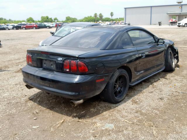 1FAFP42X4WF115946 - 1998 FORD MUSTANG GT BLACK photo 4