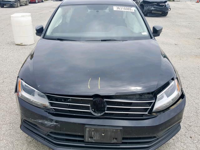 3VW2K7AJ4FM307094 - 2015 VOLKSWAGEN JETTA BASE 黑色 照片 7