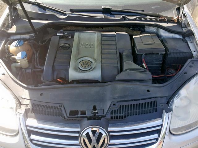 3VWRJ71K48M136070 - 2008 VOLKSWAGEN JETTA WOLF SILVER photo 7