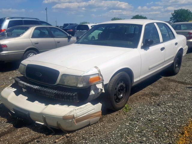 2FAHP71W07X122594 - 2007 FORD CROWN VICT WHITE photo 2