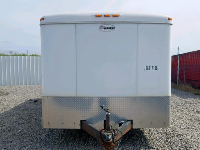5JXCT202X3S041591 - 2003 TRAIL KING ENCLOSED WHITE photo 2