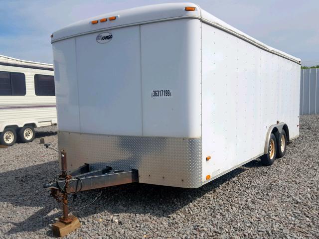 5JXCT202X3S041591 - 2003 TRAIL KING ENCLOSED WHITE photo 3