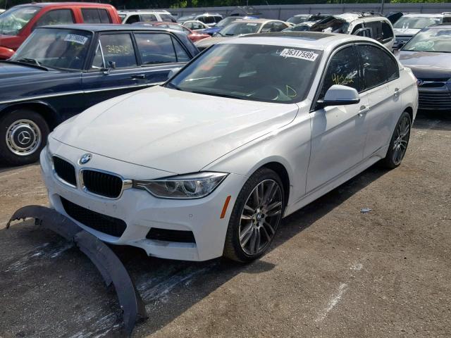 WBA3F9C53DF484186 - 2013 BMW ACTIVEHYBR WHITE photo 2