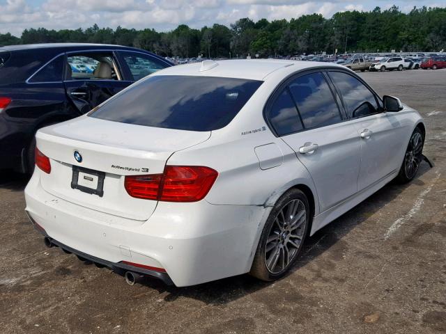 WBA3F9C53DF484186 - 2013 BMW ACTIVEHYBR WHITE photo 4